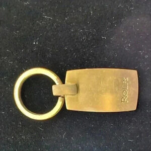 Brass Rolfs Key Chain or Luggage tag